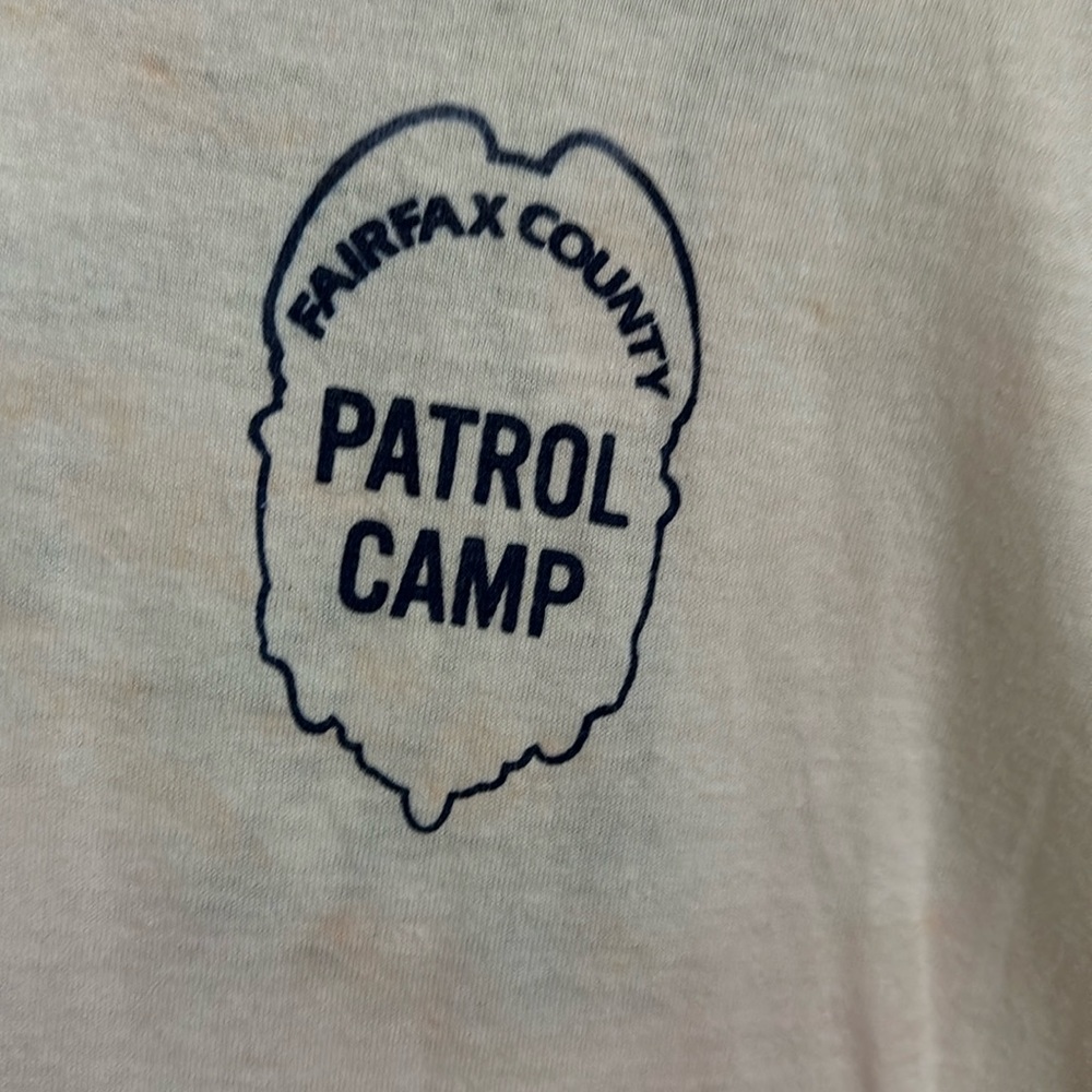 “I survived… Fairfax Patrol Camp” mcm vintage shirt size m/l unisexy